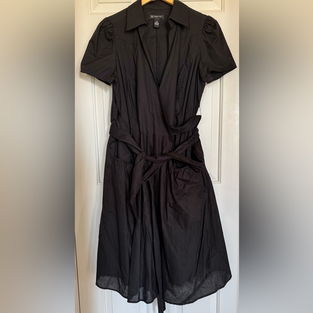 Vintage INC cotton wrap dress